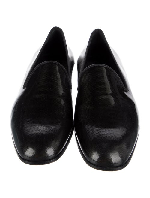 Giorgio Armani Patent Leather Loafers