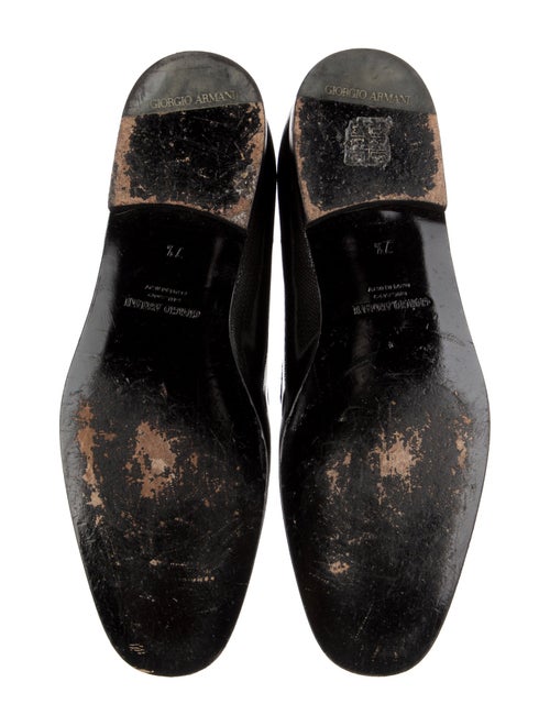 Giorgio Armani Patent Leather Loafers