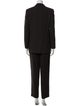 Giorgio Armani Wool Printed Pantsuit