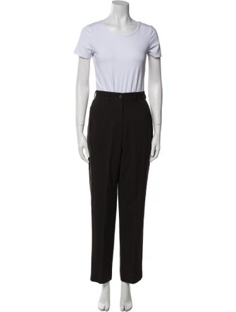 Giorgio Armani Wool Printed Pantsuit