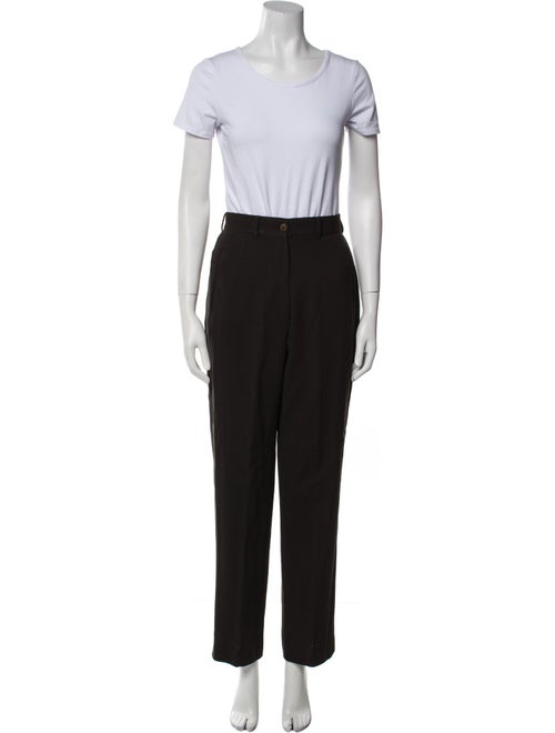 Giorgio Armani Wool Printed Pantsuit