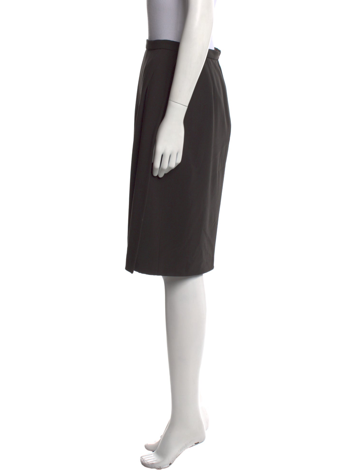 Giorgio Armani Ruffle Embellishment Knee-Length Skirt