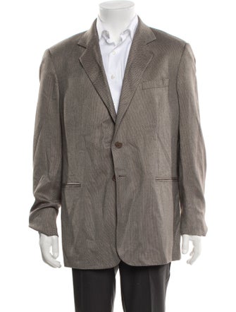 Giorgio Armani Printed Overcoat