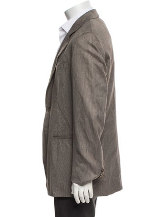 Giorgio Armani Printed Overcoat