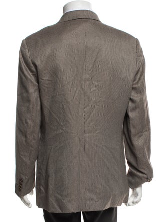 Giorgio Armani Printed Overcoat