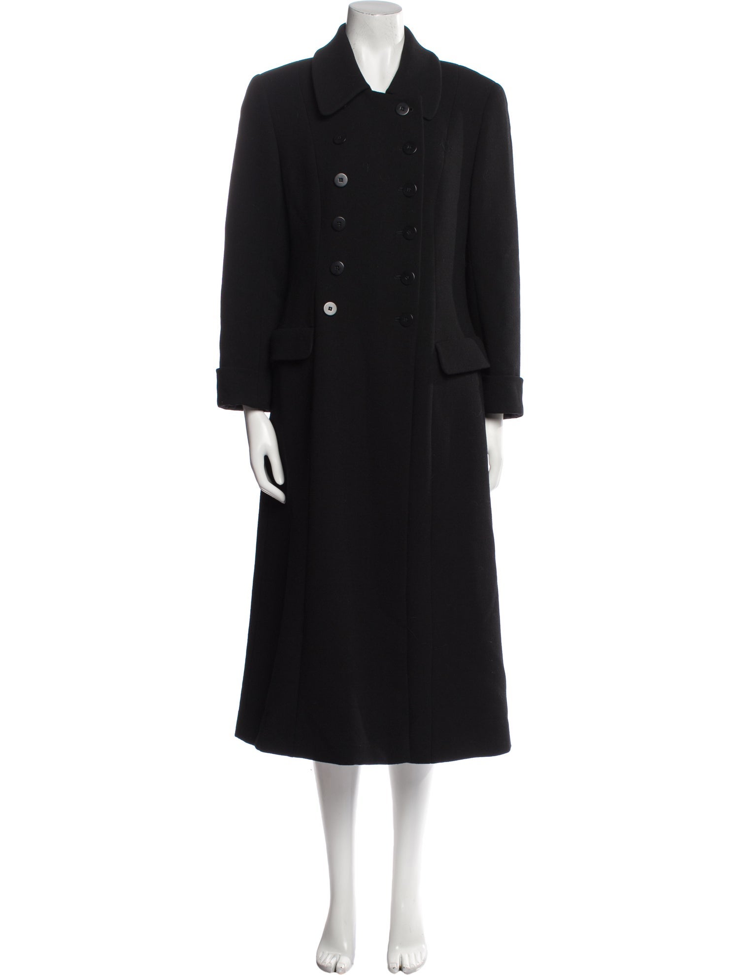 Giorgio Armani Virgin Wool Trench Coat