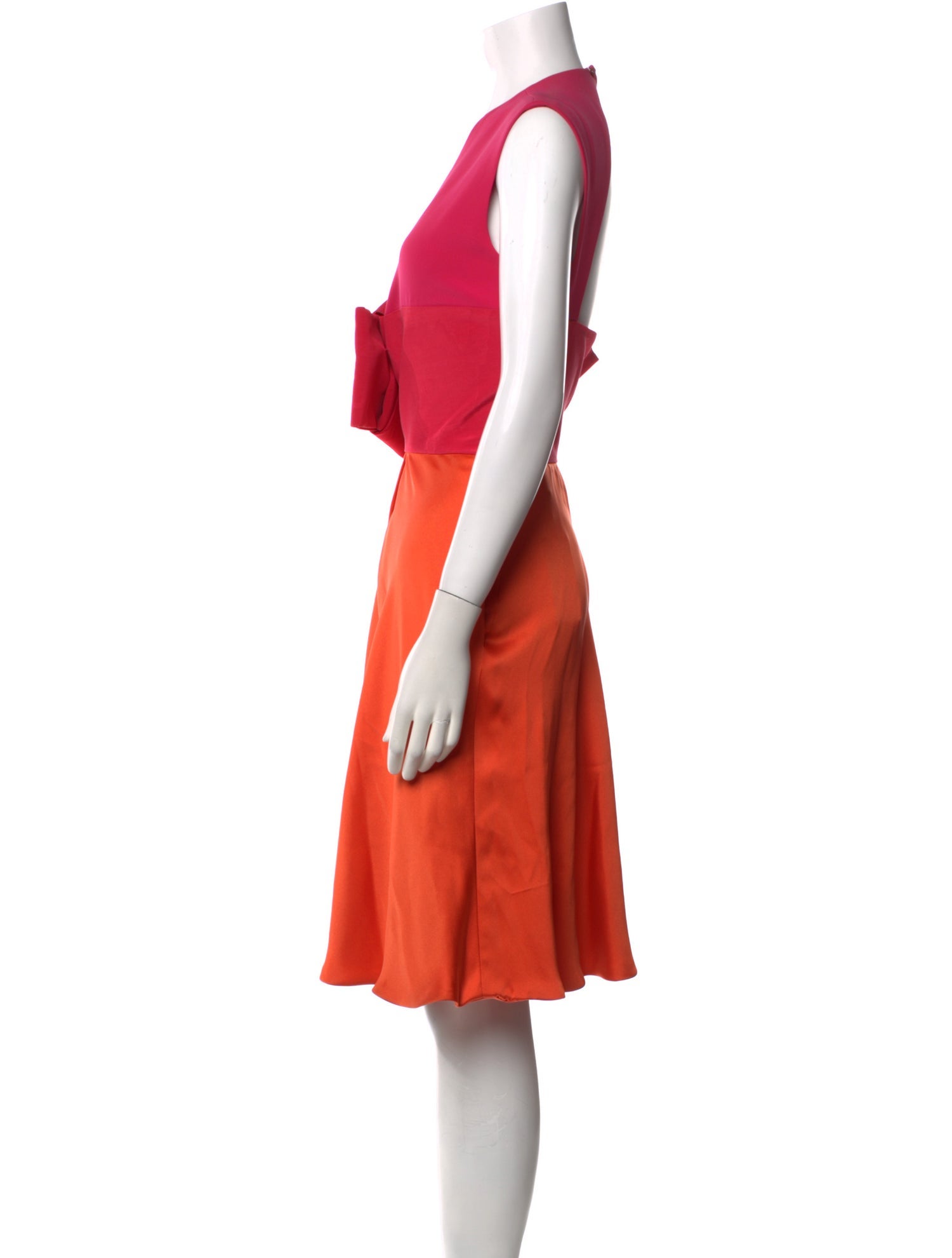 Giorgio Armani Silk Knee-Length Dress w/ Tags