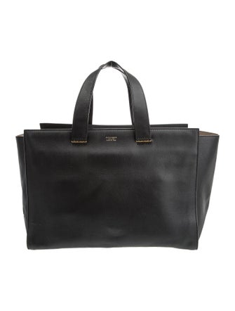 Giorgio Armani Leather Top Handle Bag
