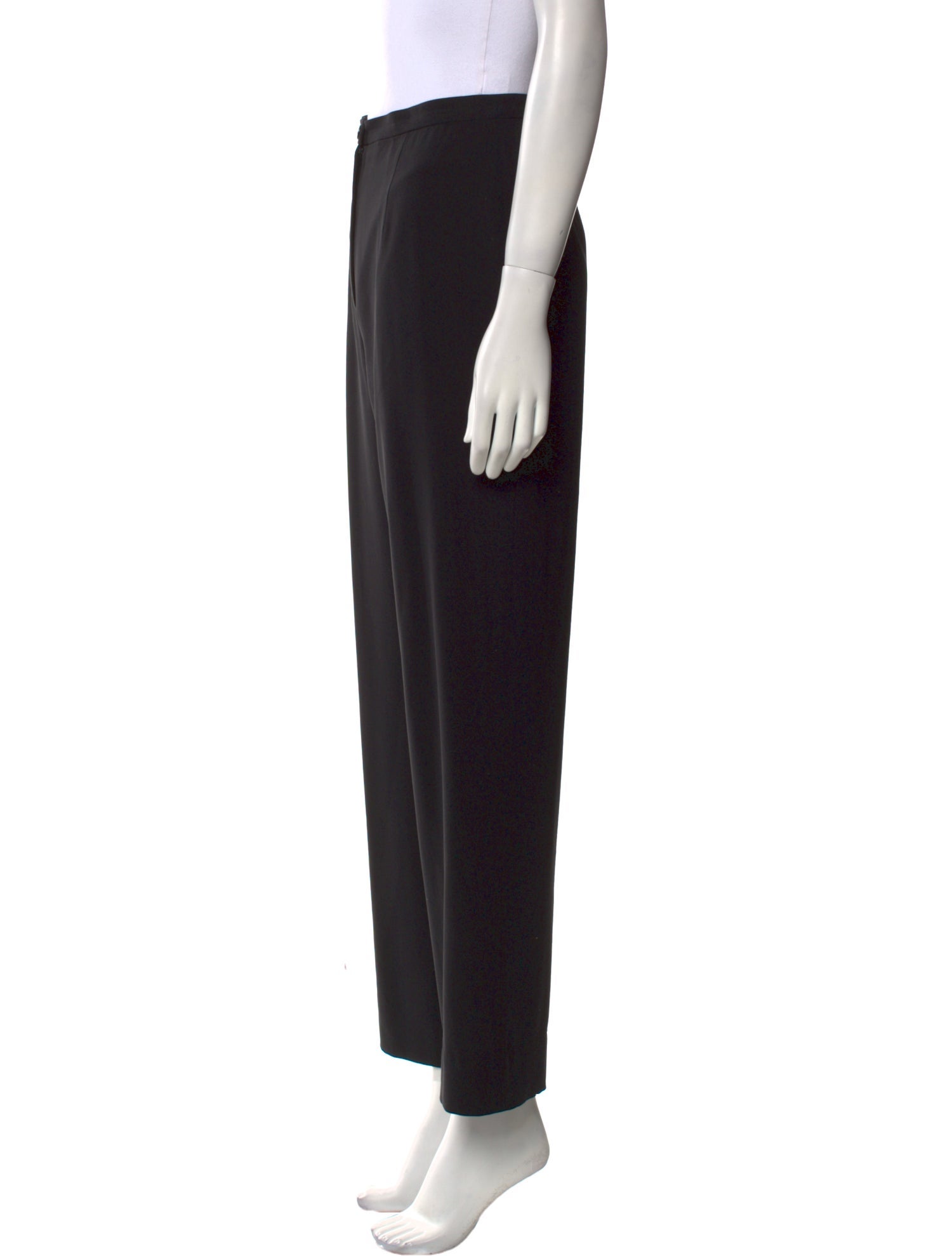Giorgio Armani Wool Straight Leg Pants