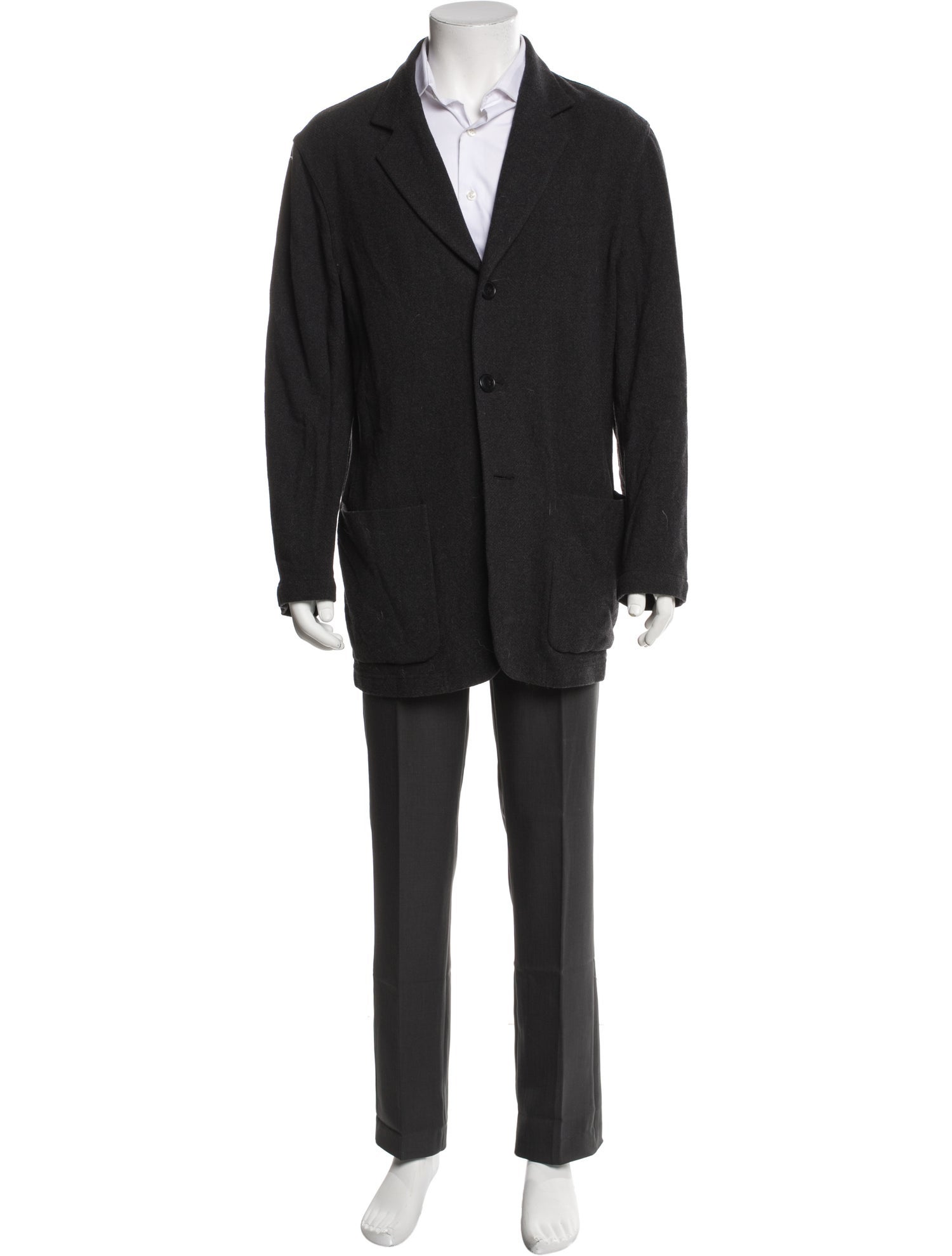 Giorgio Armani Wool Overcoat