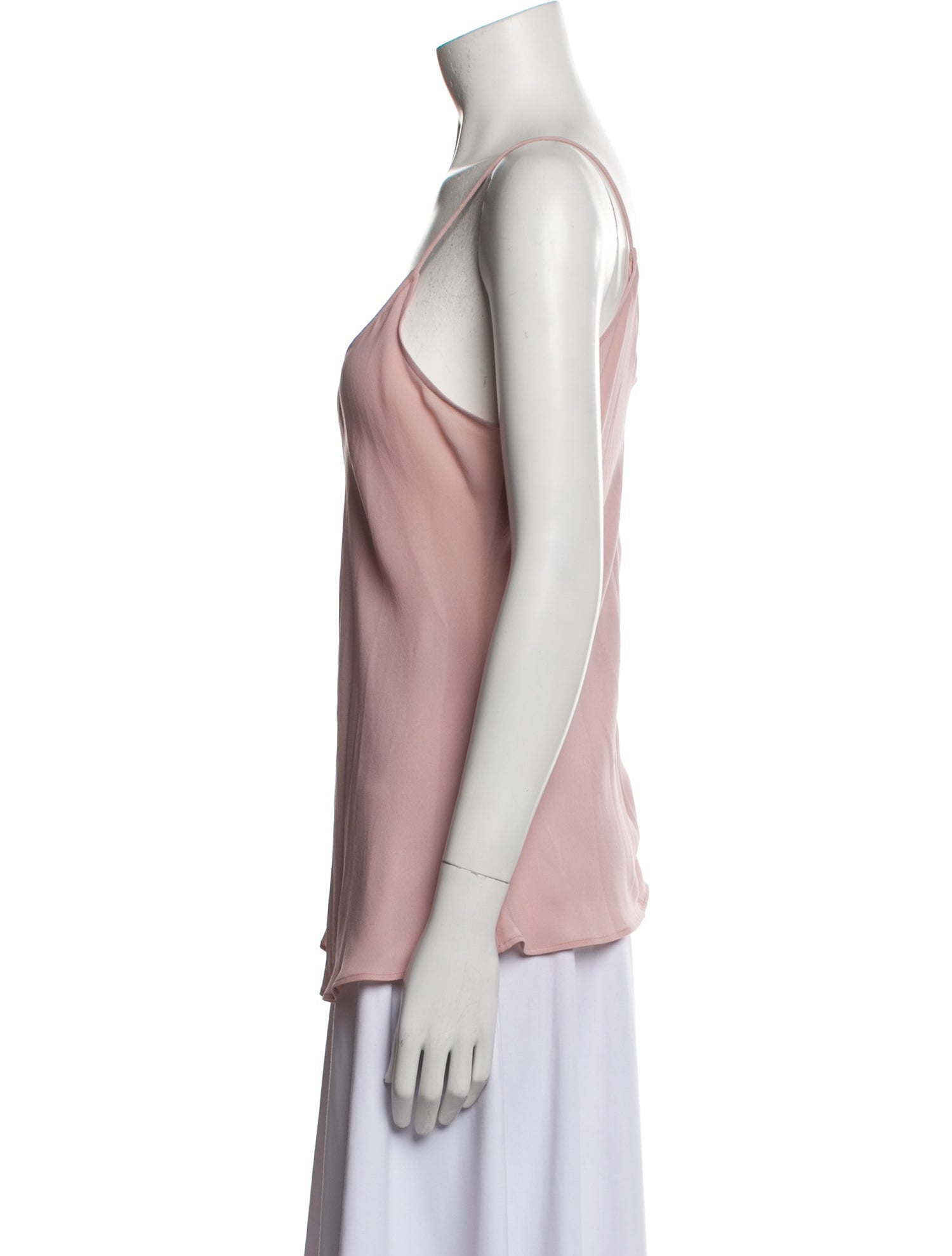 Giorgio Armani Silk Scoop Neck Top