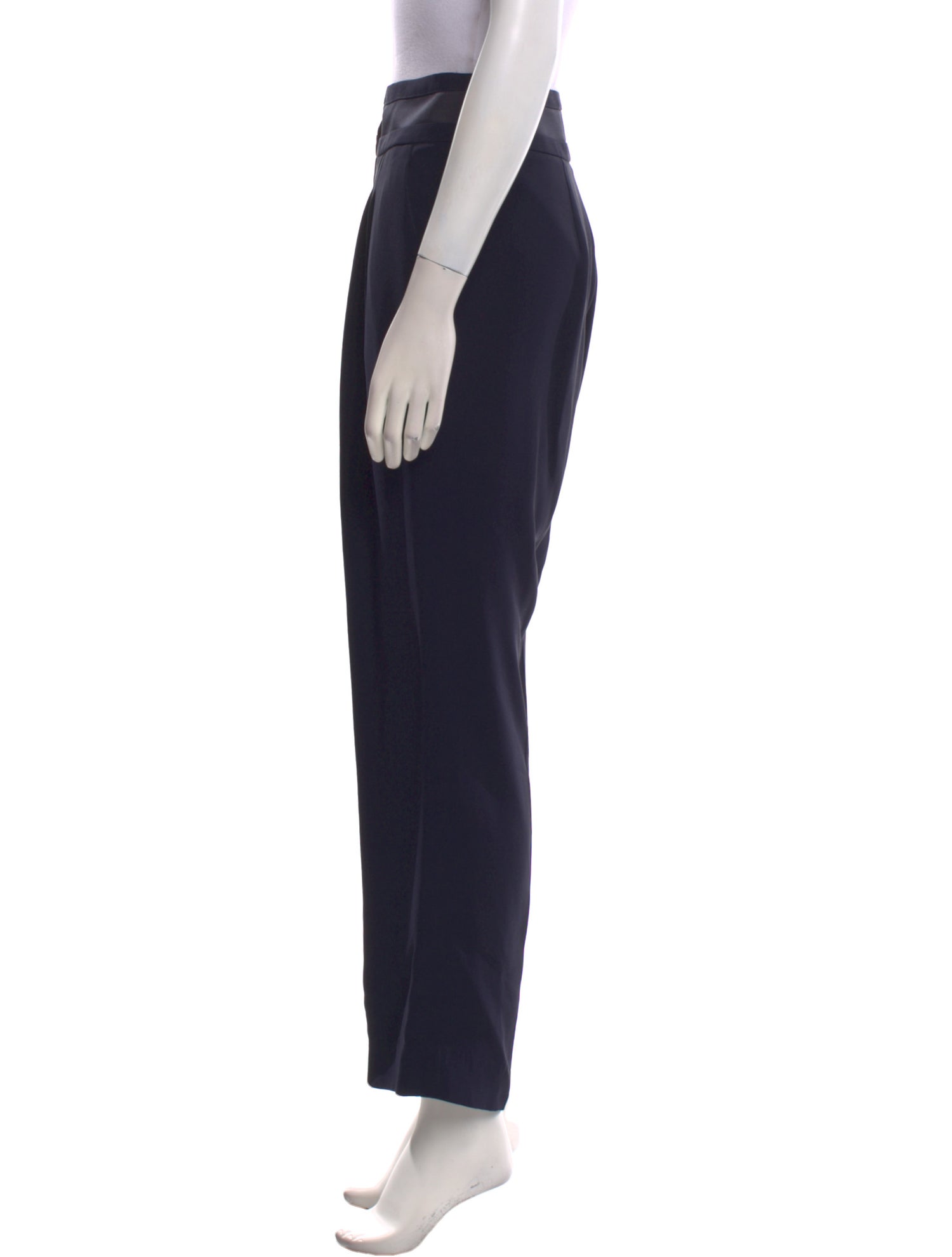 Giorgio Armani Silk Wide Leg Pants