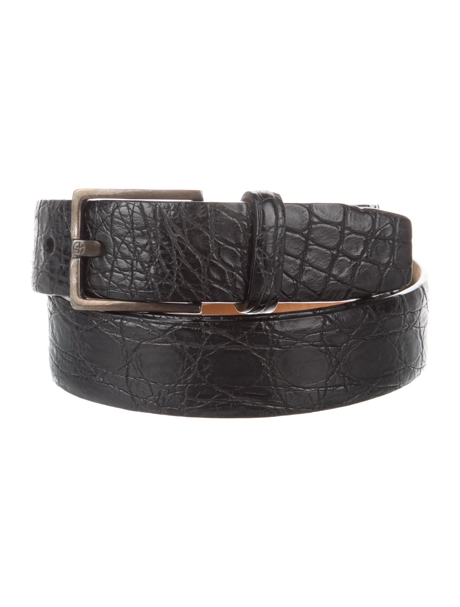 Giorgio Armani Crocodile Belt