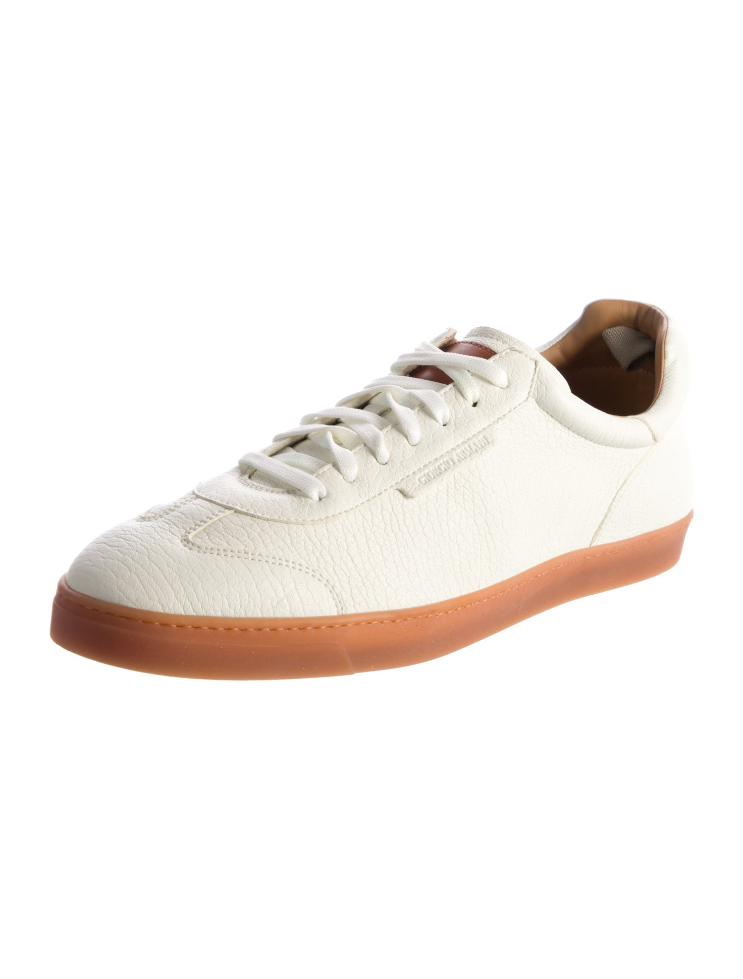 Giorgio Armani Leather Sneakers