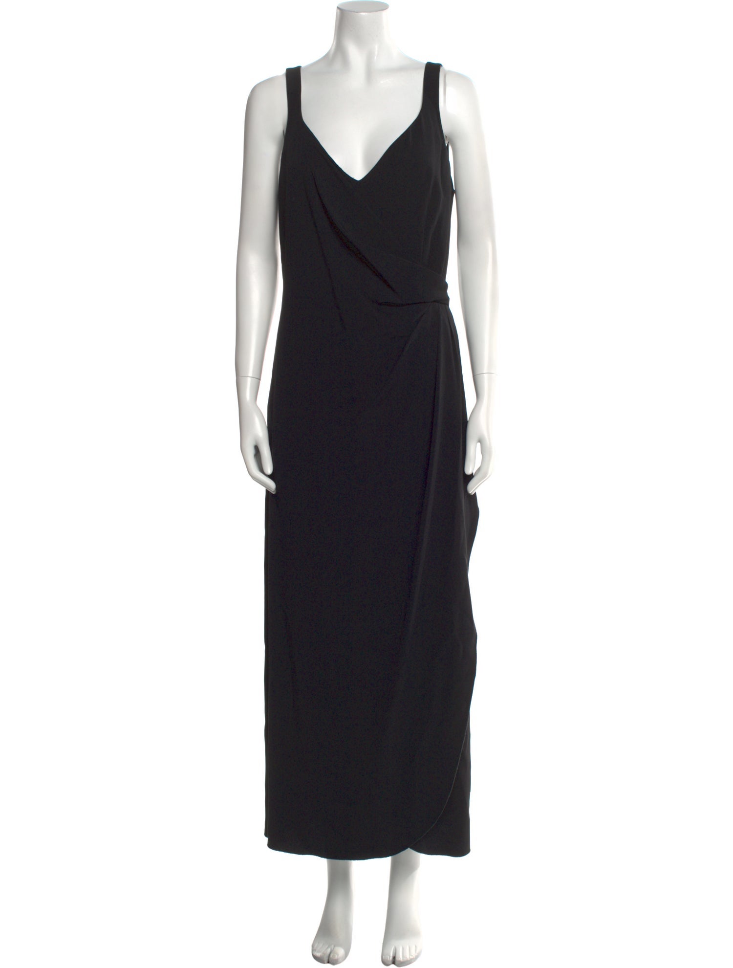 Giorgio Armani V-Neck Long Dress
