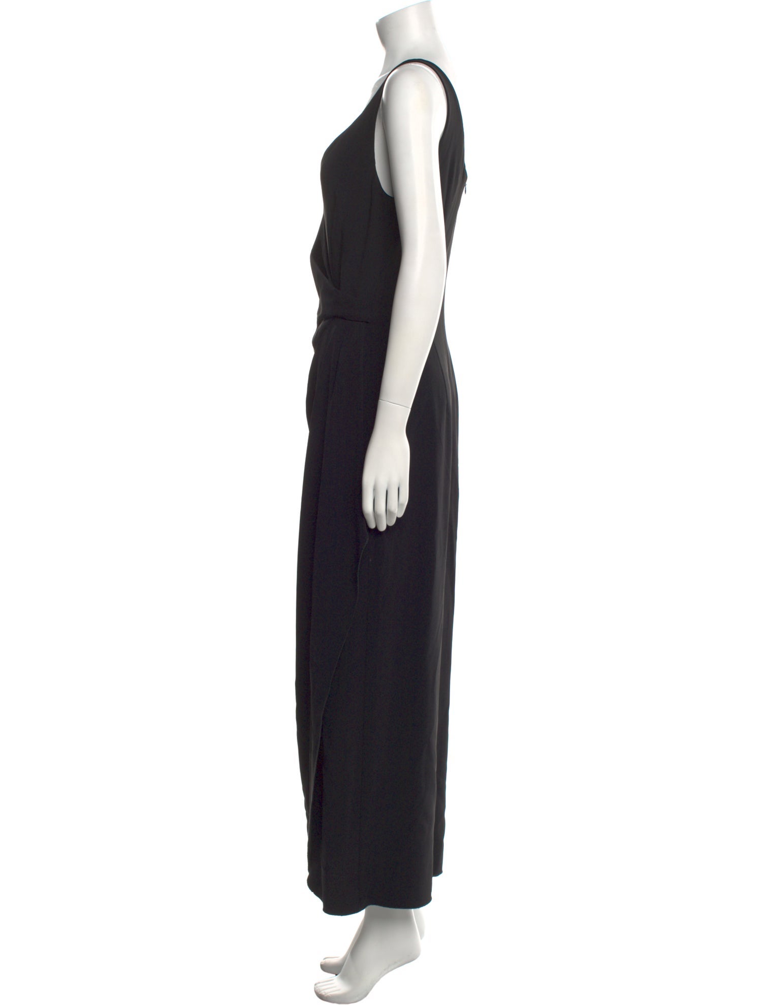 Giorgio Armani V-Neck Long Dress