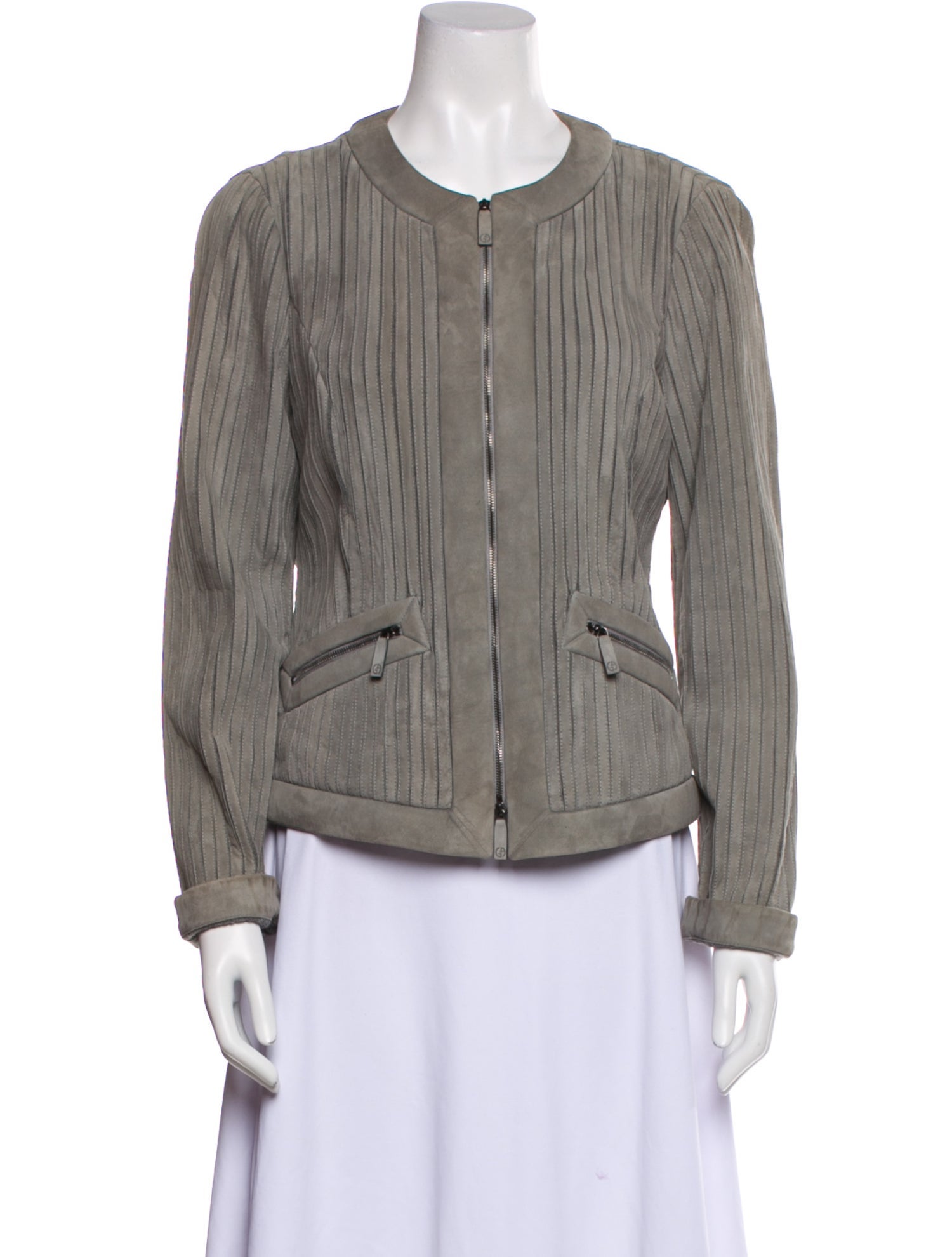 Giorgio Armani Linen Striped Jacket