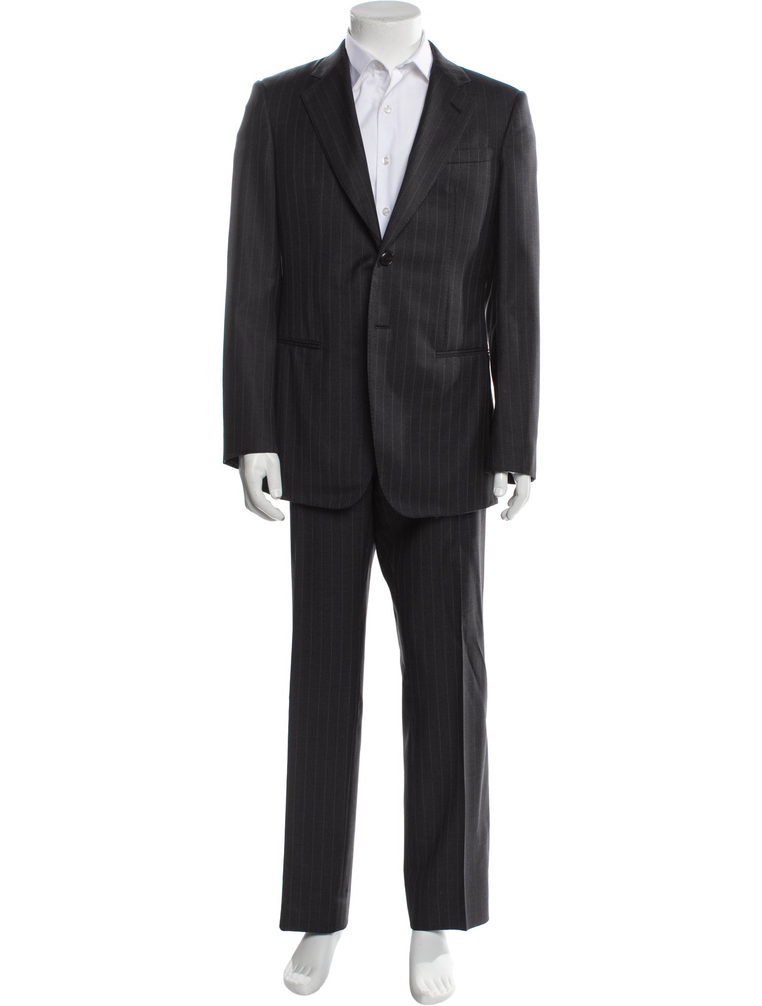Giorgio Armani Striped Two-Piece Suit