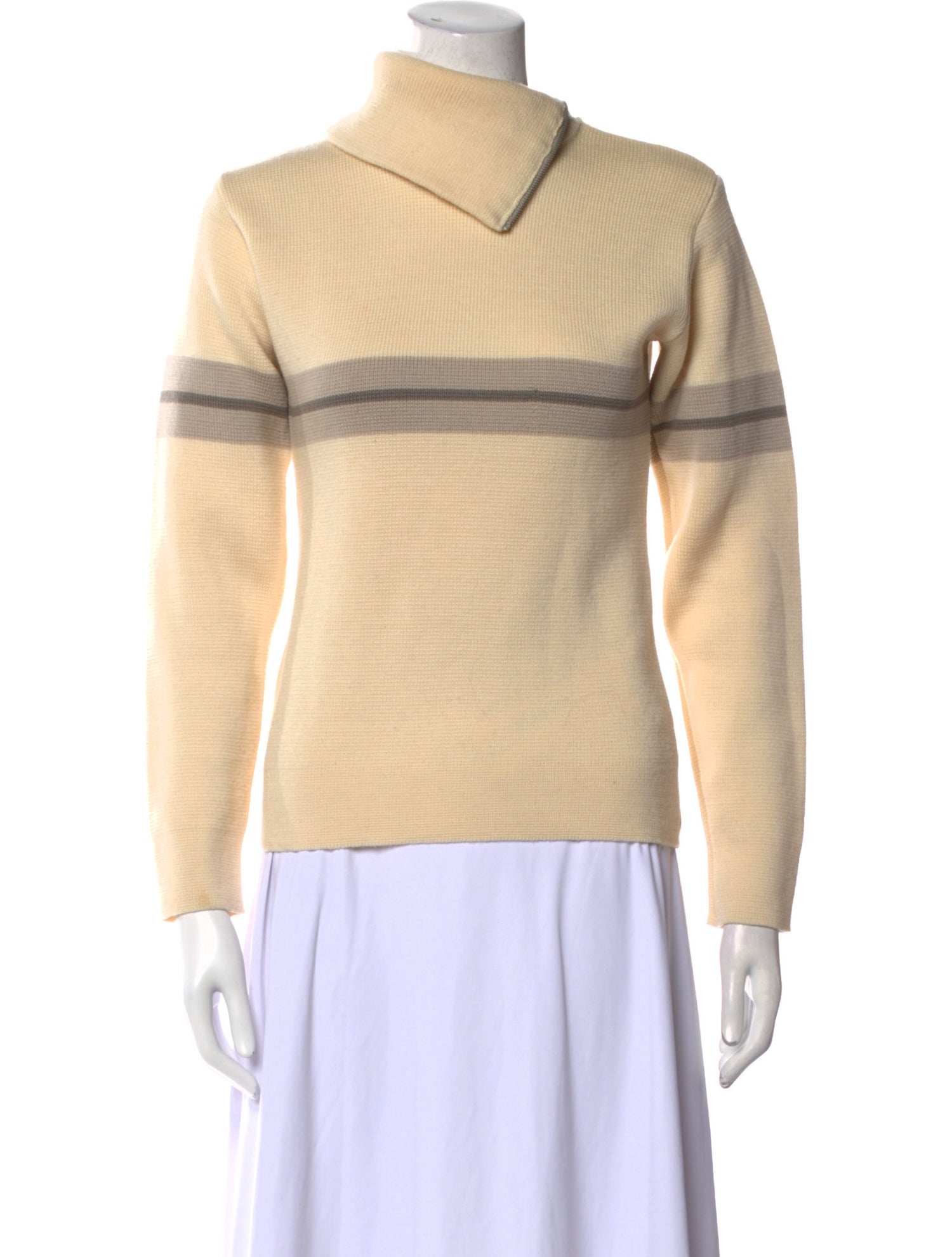 Giorgio Armani Wool Striped Sweater