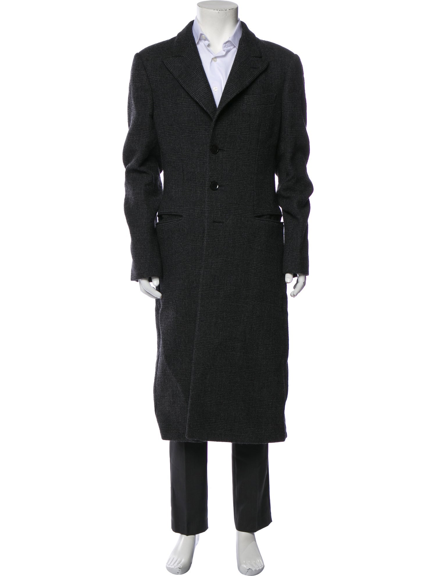 Giorgio Armani Wool Overcoat