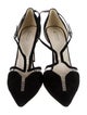 Giorgio Armani Suede T-Strap Pumps