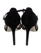 Giorgio Armani Suede T-Strap Pumps