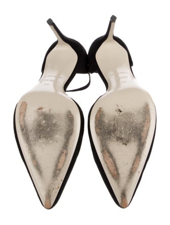 Giorgio Armani Suede T-Strap Pumps