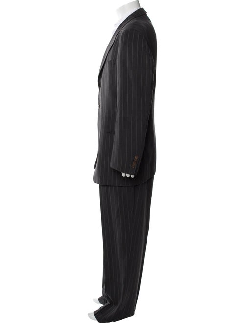 Giorgio Armani Wool Striped Two-Piece Suit