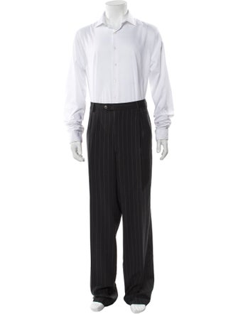 Giorgio Armani Wool Striped Two-Piece Suit