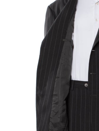 Giorgio Armani Wool Striped Two-Piece Suit