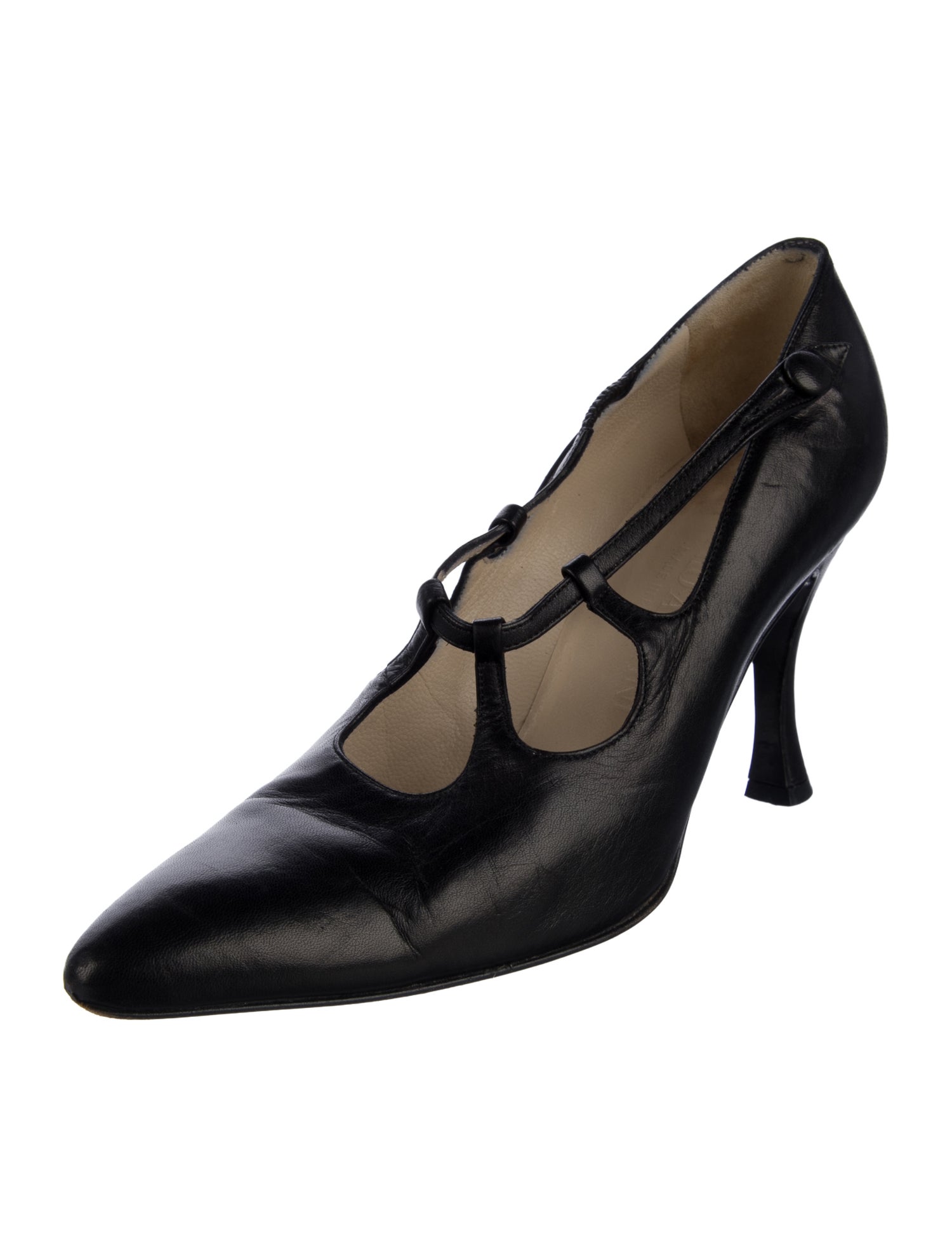 Giorgio Armani Leather Pumps
