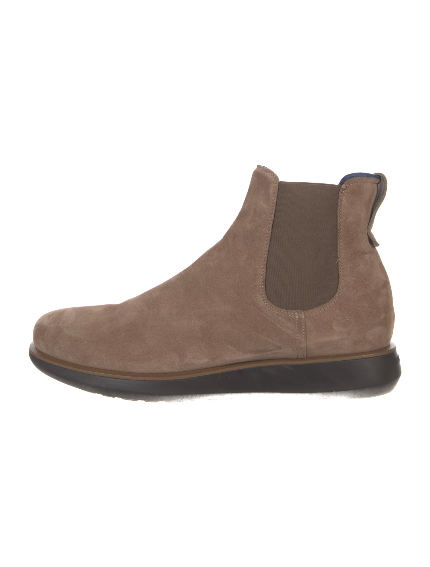 Giorgio Armani Suede Chelsea Boots