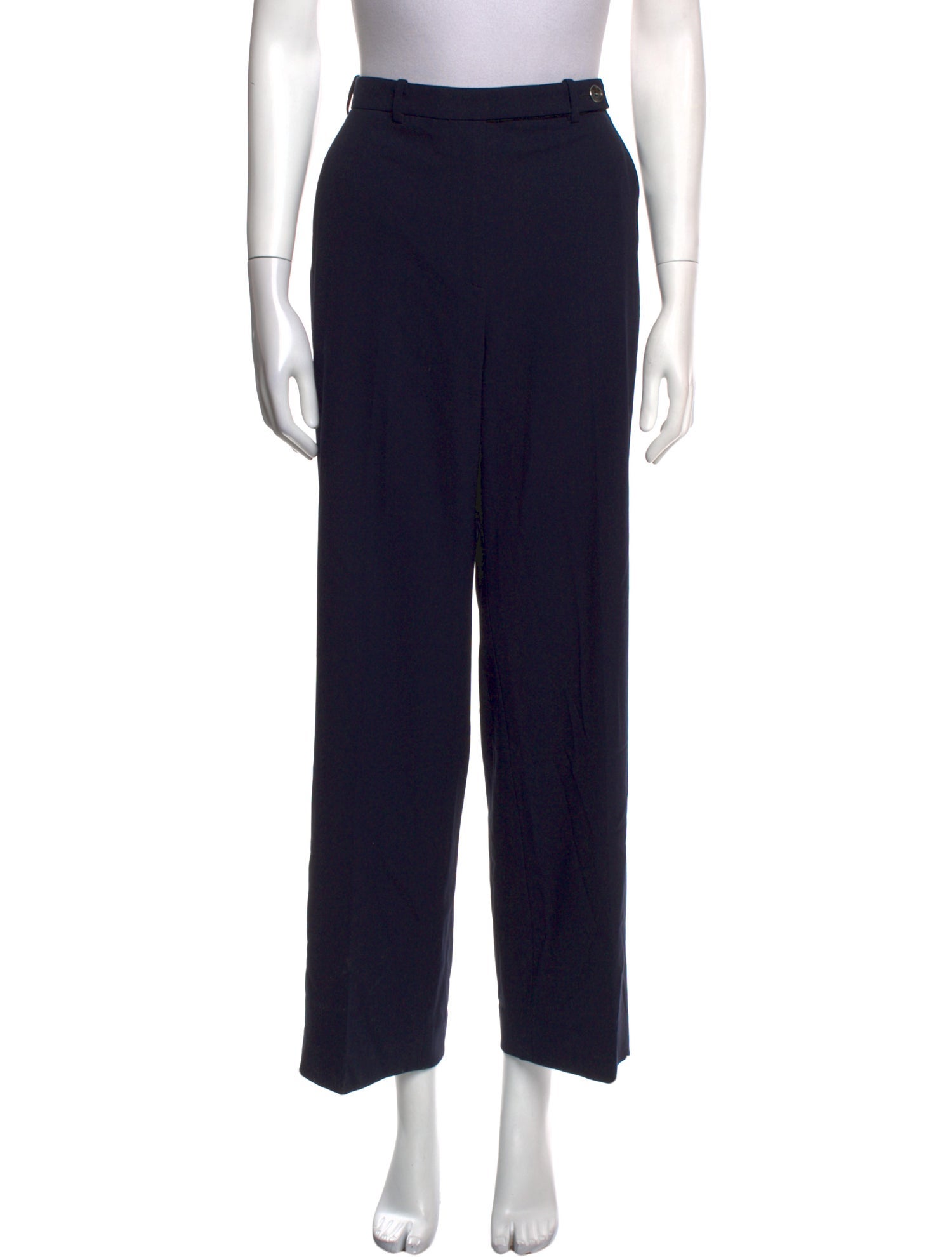 Giorgio Armani Virgin Wool Wide Leg Pants