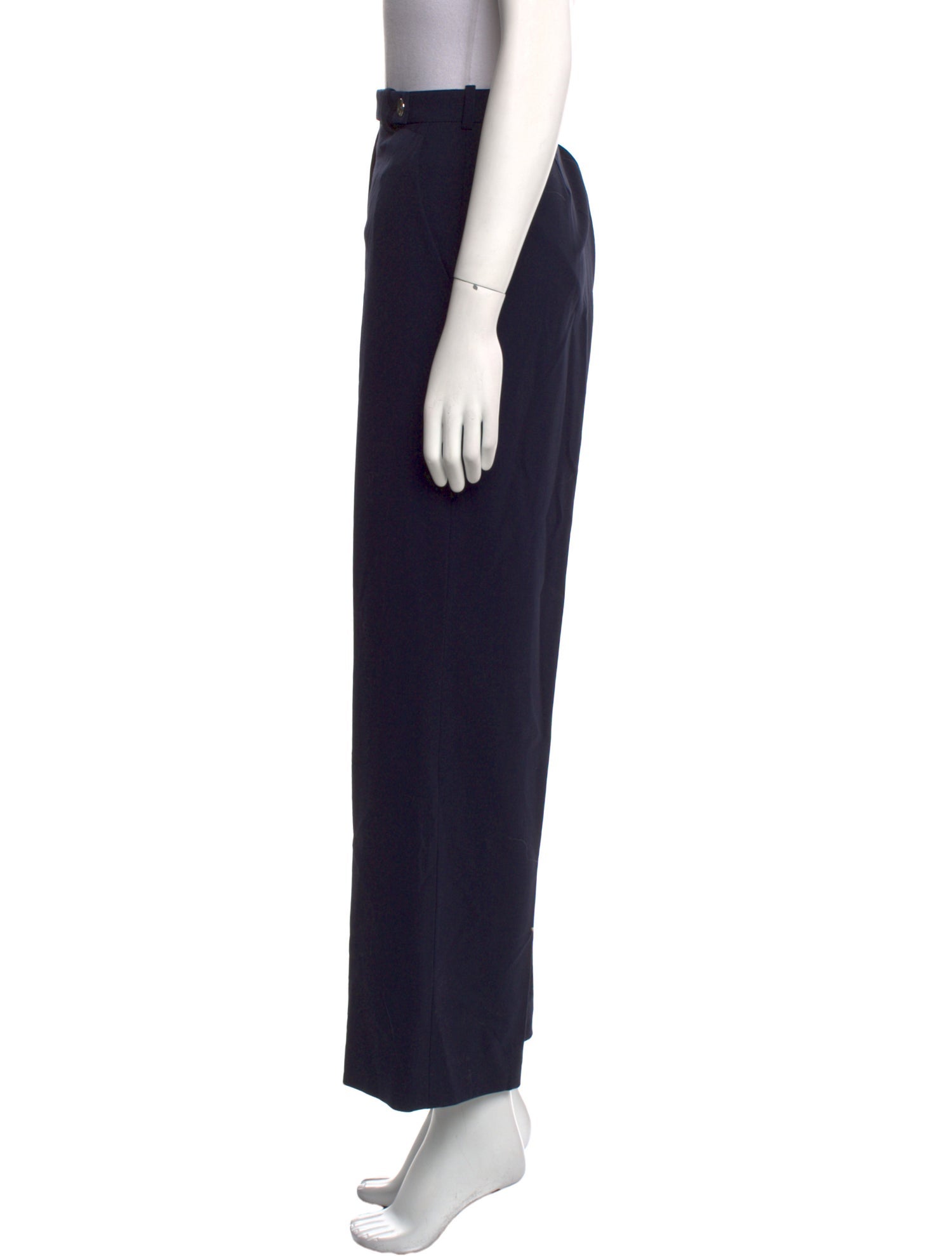 Giorgio Armani Virgin Wool Wide Leg Pants