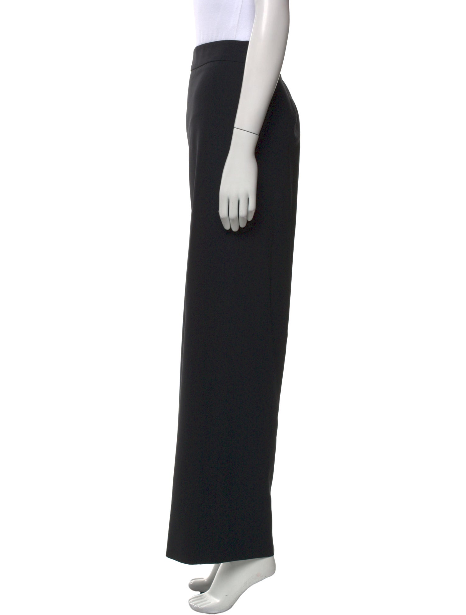 Giorgio Armani Virgin Wool Wide Leg Pants