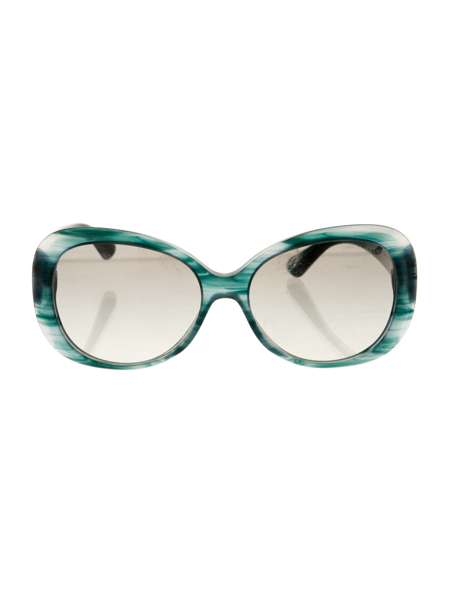 Giorgio Armani Round Gradient Sunglasses