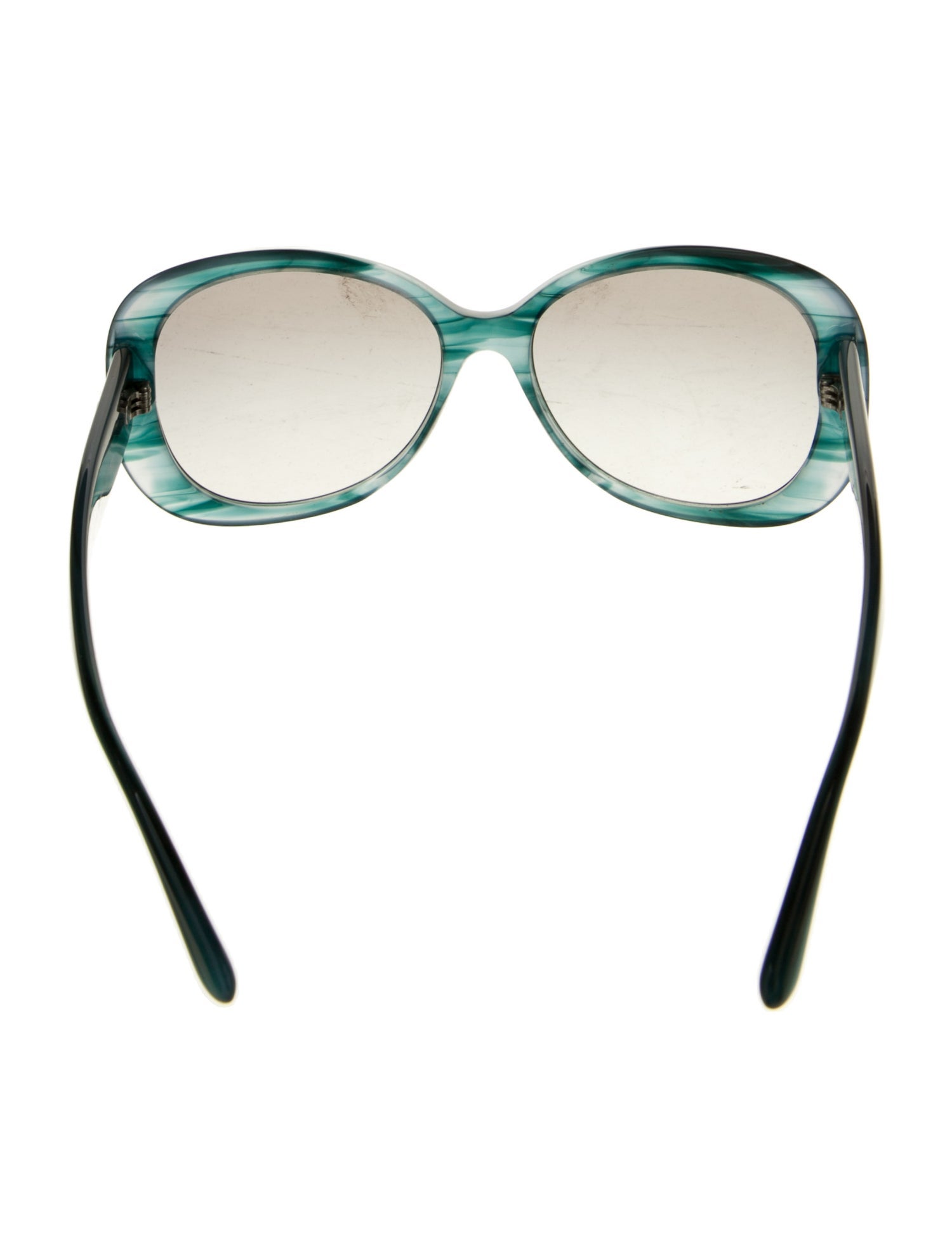 Giorgio Armani Round Gradient Sunglasses