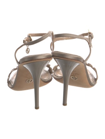 Giorgio Armani Leather Sandals