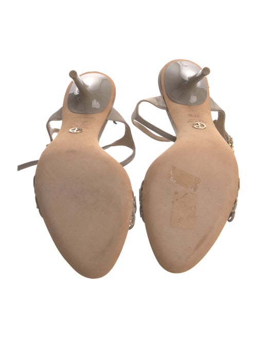 Giorgio Armani Leather Sandals