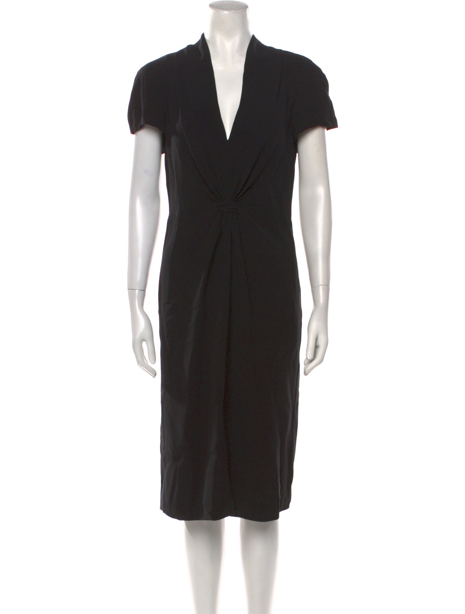 Giorgio Armani Silk Midi Length Dress