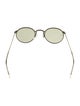 Giorgio Armani Round Tinted Sunglasses