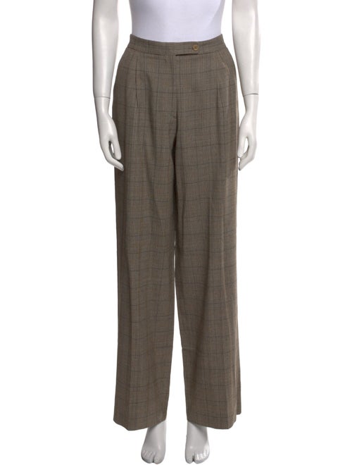 Giorgio Armani Wool Wide Leg Pants