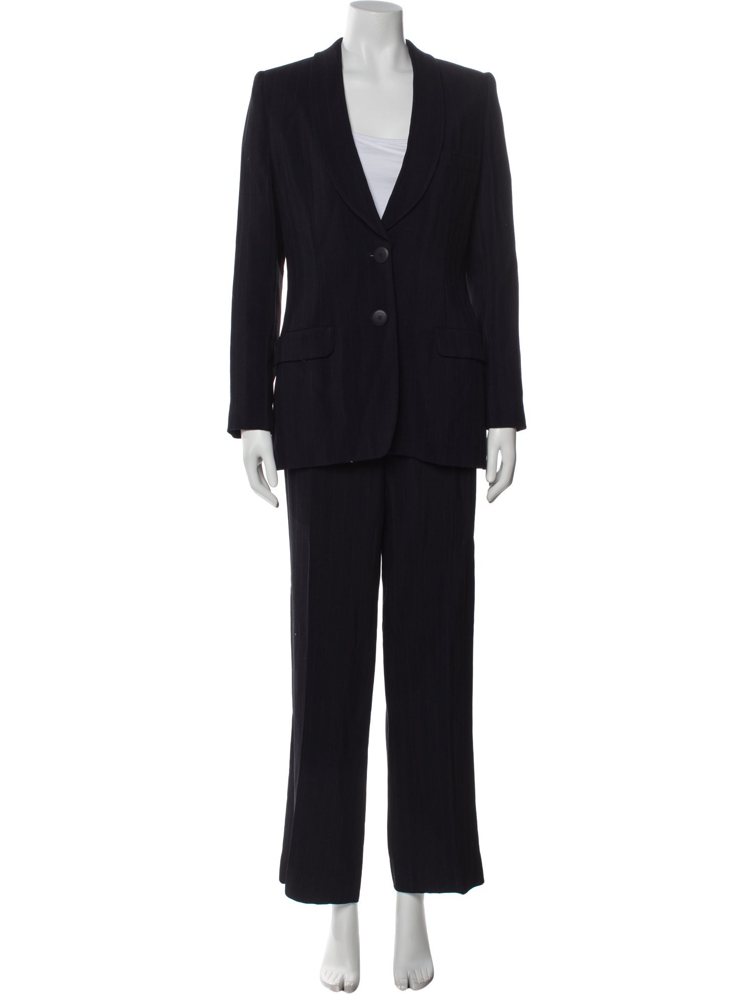 Giorgio Armani Virgin Wool Pantsuit