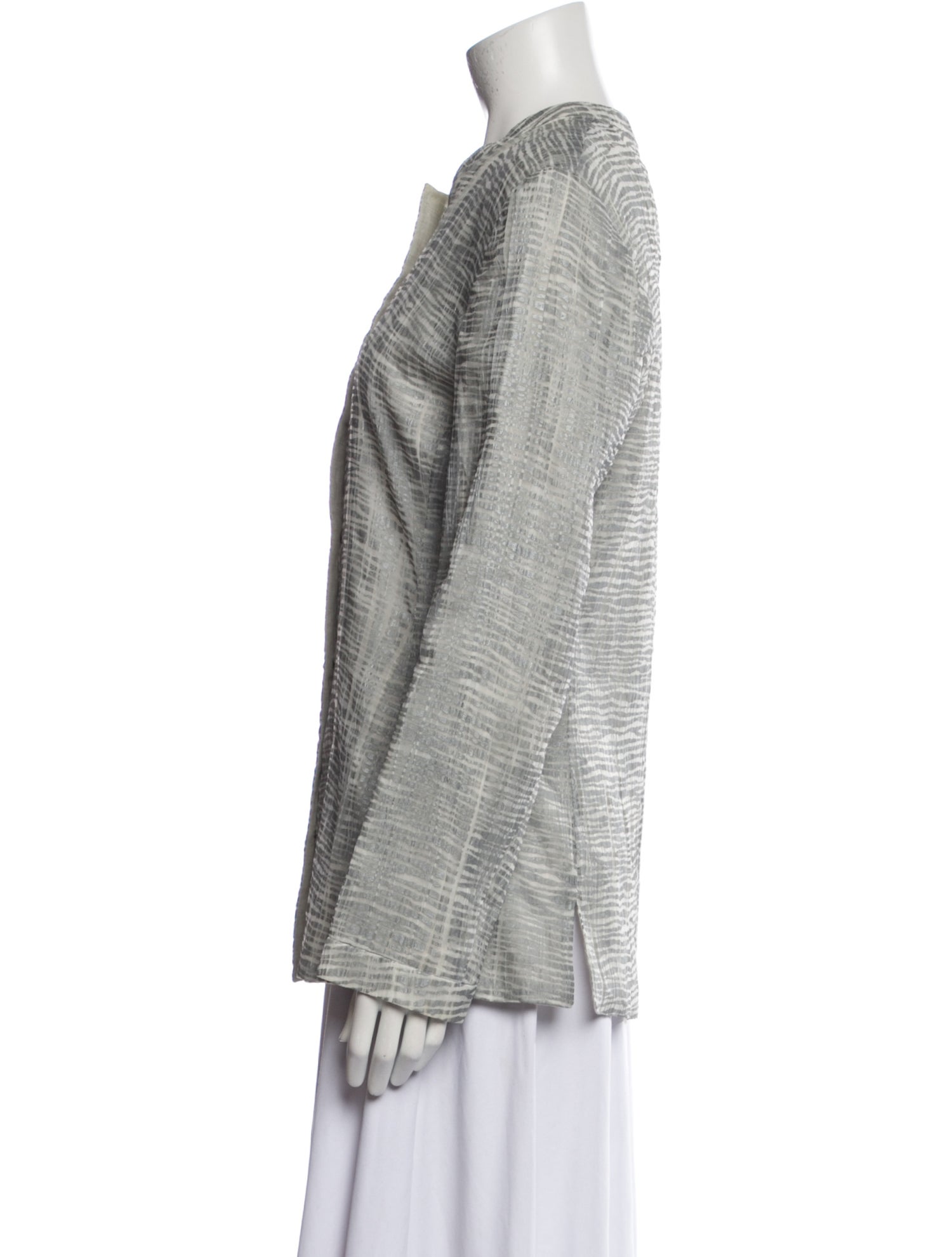 Giorgio Armani Tweed Pattern Jacket