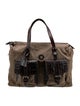 Giorgio Armani Canvas Weekender Bag