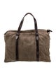 Giorgio Armani Canvas Weekender Bag