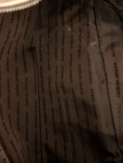 Giorgio Armani Canvas Weekender Bag