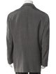 Giorgio Armani Wool Embroidered Accent Blazer