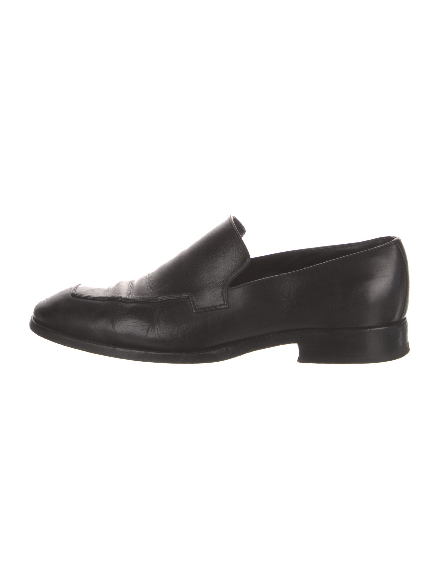 Giorgio Armani Leather Dress Loafers