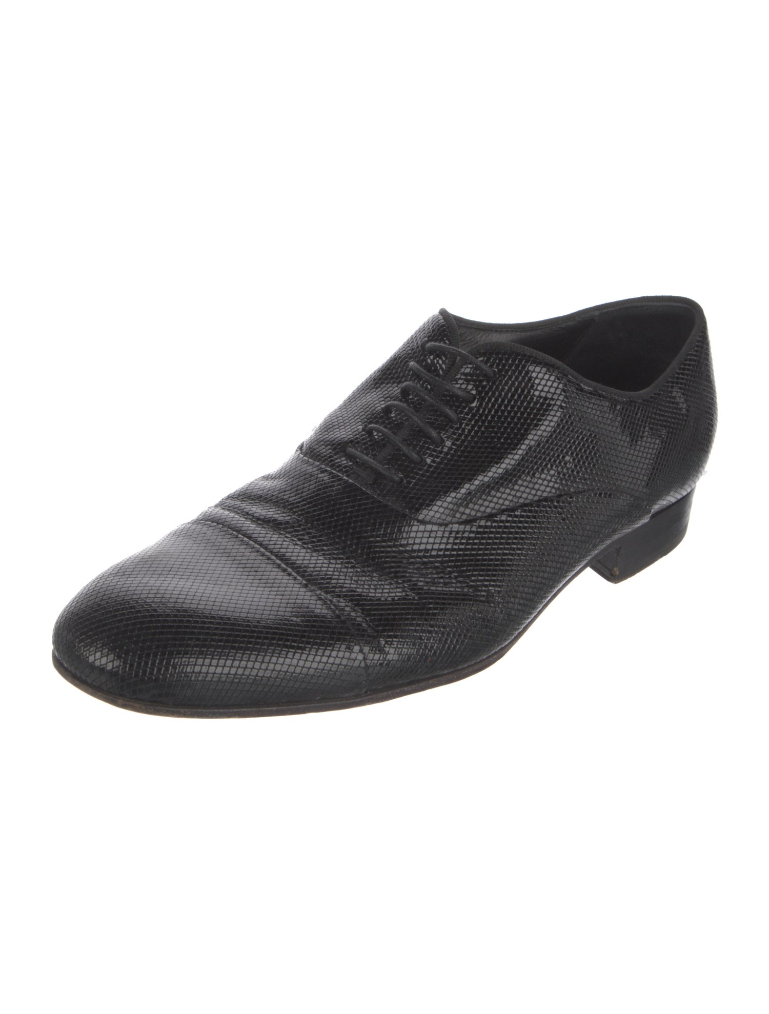 Giorgio Armani Leather Oxfords
